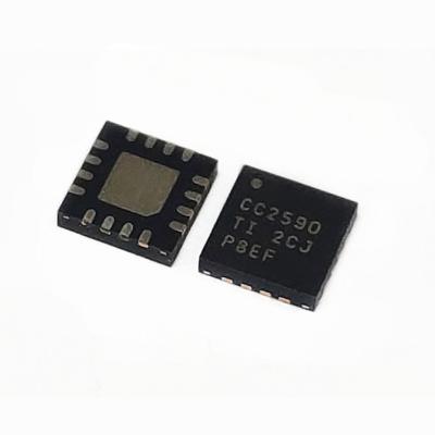 China Refer to PDF CC2590RGVR CC2590 VQFN-16  RF front-end chip 2.4-GHZ RF Front End for sale