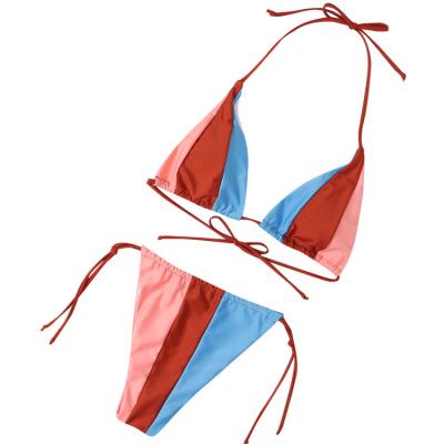 China A breathable swimwear used by sexy bikini women in America, Brazil and Europe custom swimwear for sale