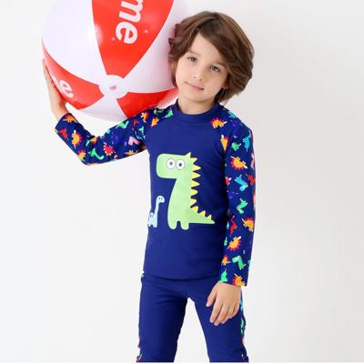 China Breathable Pants Boys Long Sleeve Swimsuit With Long Sleeves Boy Swimming Suit Kids Swimwear for sale