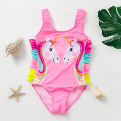 China Fashion Breathable Professional Quick-dry Girl Cartoon Customization Manufacturer Floatation Suit Baby One-Piece Swimsuit for sale