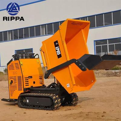 China Hotels Wholesale China Farm Self Loading Crawler Tracked Small Mini Dumper Truck Trialer for sale