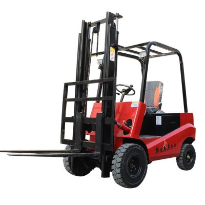 China Small Hotels Electric Forklift 1.5 Ton Battery Forklift With Foam Clamp for sale