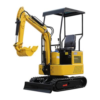 China Machinery Repair Shops Excavators Mini 1.5 Ton 1 Ton Bagger Mini Digger Excavator for sale