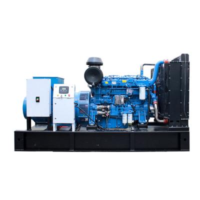 China YUCHAI open type 50hz 60hz 250kw 256kw 260kw 3phase diesel dynamo genset electric china generator price with UK engine Y15-Y800-11 for sale