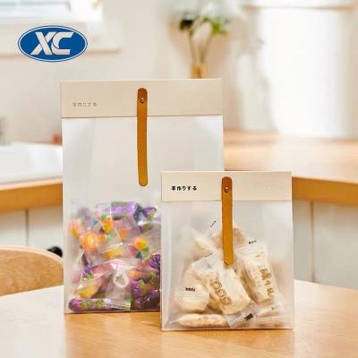 China Recyclable Clear Plastic Pouch Holder Candy Cake Dried Fruit Party Wedding Christmas Gift Bag Packaging Bag for sale