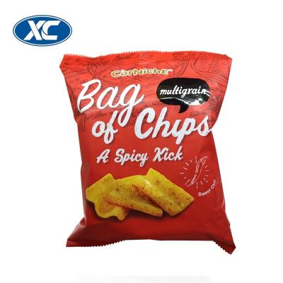 China Easy Lap Barrier Tear Seal Matte Pouch Plastic Packaging Bag For Chips /fried Snacks for sale