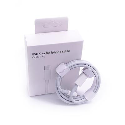 China For iPhone IOS For Pro Max Type C PD USB-C Fast Charging Cable Charger 18W USB Fast Charging iPhone 11 12 Cable for sale