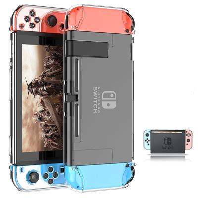 China hot sale Anti-scratch /Anti-shock /slip-proof/Anti-dust Full Covering For Nitendo Switch PC Crystal Transparent Protective Case for sale