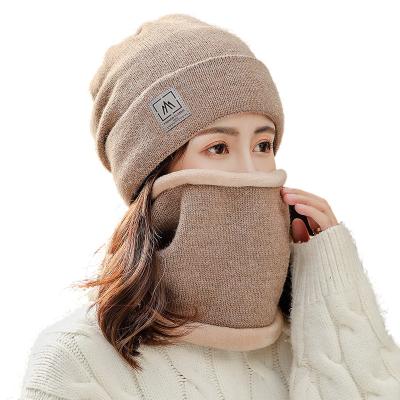 China New Wool Knitted Soft And Cold Cycling Cap Daily Life Winter Hat Women's Warm Proof Hat for sale