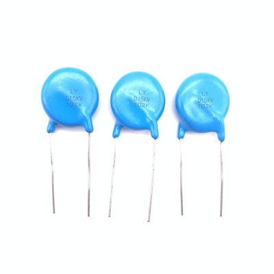 China The Electronic Components 15kv102k Light DIP Display Home Appliance TV Capacitor Multilayer Ceramic Capacitor for sale