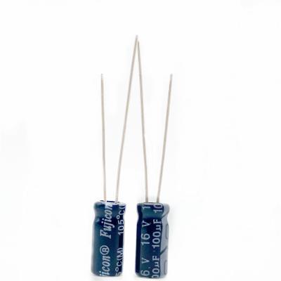 China Power Supply Home Appliance China Factory 5*11mm 16V 100UF Light Capacitor For Stereo Power Supply Light Home Appliance for sale