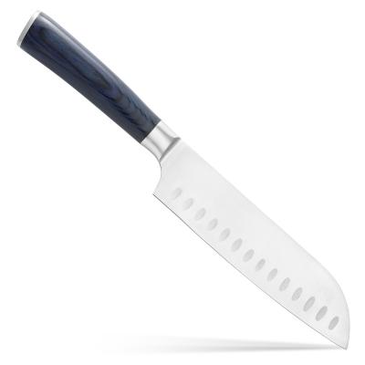 China Disposable Knife 1.4116 Santoku Chef's Knife Japanese Kitchen High Carbon Steel Knife for sale