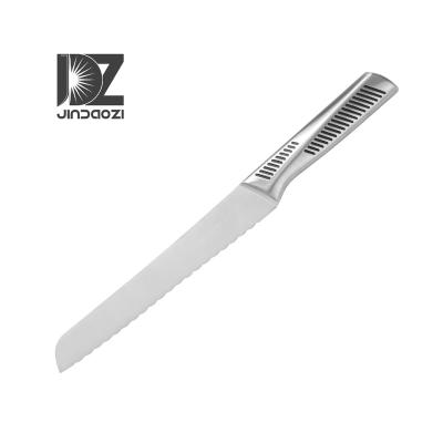 China Custom Logo Bread Knife Disposable 8 Inch Bread Knife Branding Slicer With Knife for sale