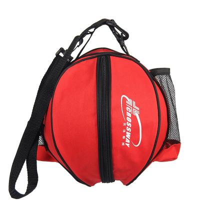 China Wholesale Waterproof Basketball Ball Bags Soccer Tote Bag Gym Basketball Ball Bags With Side Pocket And Bottle Holder for sale