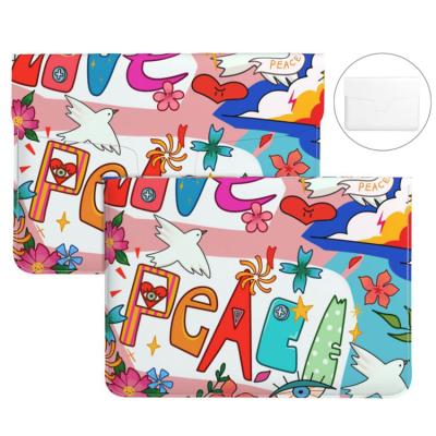 China Waterproof Notebook Leather Cover PU Laptop Anti Scratch Laptopsleeve with Soft Velvet Lining, Custom Printing 13.3