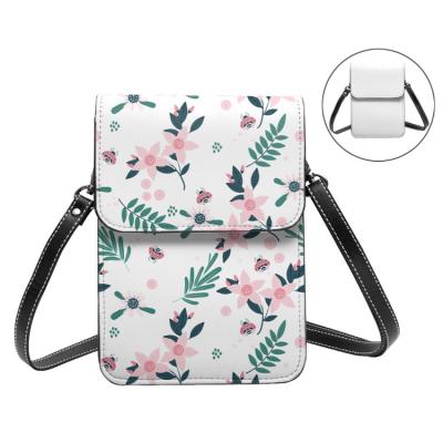 China High Quality Waterproof Mobile Phone Purse Cross - Body For Women Wallet, PU Leather Waterproof Mobile Phone Cross Bag For Woman for sale