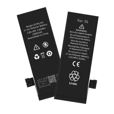 China Super Mobile Cell Phone EPARTS 1510mAh 3.8V Cell Phone Battery For Iphone 5c Battery Factory for sale