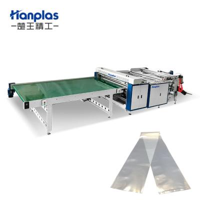 China Full Automatic Hotels HP-DB HP-HD-ESR Hanplas Bottom Sealing Plastic Bag and Thick Bag Making Machine by Driving Knife System for sale