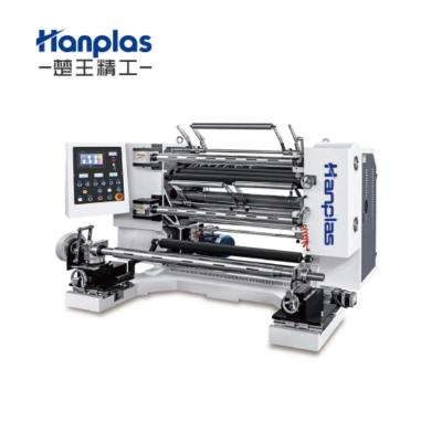 China HTF-B Hanplas Wrapping Plant Automatic Paper Roll Slitter Rewinder Machine Jumbo Slit and Rewinding Machine for sale