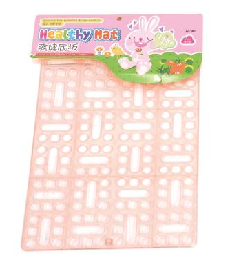 China Special Viable For Rabbit Chinchilla Mat Small Animal Plastic Feet Floor Pads Rabbit Cage High Quality Mats for sale