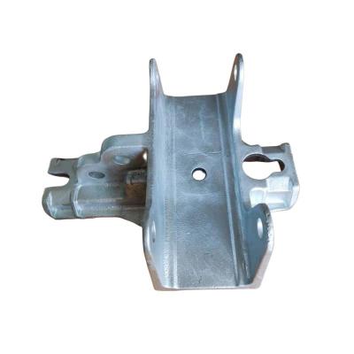 China Malleable Cast Iron Cast Iron Spare Parts Bracket Pole Support Pole Line Construction Casting Line for sale