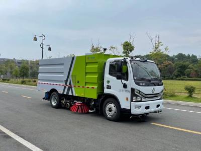 China Factory Direct Sale 5 cbm Cleaning Water tank and 5 cbm High Pressure Road Sweeper Truck Street Sweeping Machine for sale