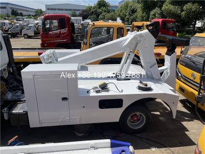 China Gepersonaliseerd 8 ton sleeptruck wrecker body towing systeem voor lichte vrachtwagens Te koop