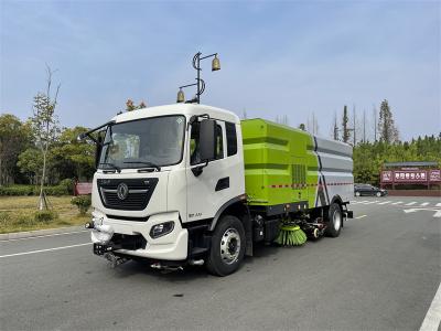 Cina Metodo di scarico posteriore Camion montato spazzino stradale 4x2 Modello di guida per autostrade in vendita