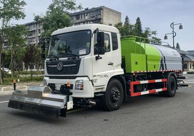 Chine Camion à balayage mécanique efficace Camion de nettoyage haute pression 7 tonnes à vendre