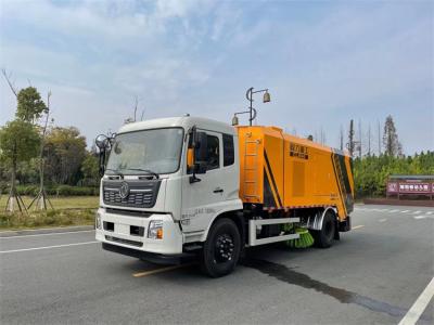 China 10cbm Wet And Dry  Road Sweeper Truck High Pressure High Performance for sale