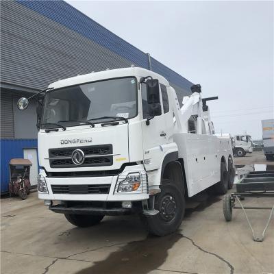 Chine Dongfeng 6x6 45000 Lbs intégré camion de remorquage défectueux à vendre