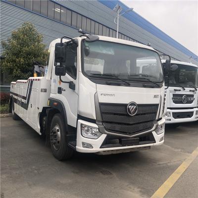 China 4x2 Foton 220hp Cummins Engine 12 Ton Tow Truck Towing Vehicle for sale