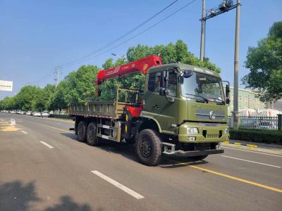 China Chinese Dongfeng Brand 6WD 6X6 Truck Mounted Crane With XCMG 8 Tons 10 Ton Crane For military use en venta