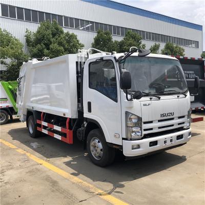 中国 4X2 ISUZU 700P 8CBM COMPACTOR VEHICLE WASTE COLLECTION TRUCK 販売のため