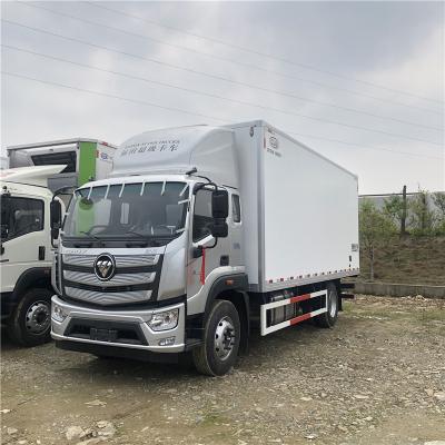 China 10 Tons 15 TONS 220HP CUMMINS ENGINE FOTON REFRIGERATOR TRUCKS EURO 3 REFRIGERATED TRUCK DIVISION for sale