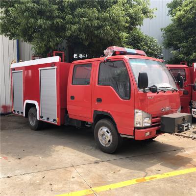 China 4x2 EURO 5 ISUZU 98PS 120PS 3000 LITER Feuerwehrfahrzeug Feuersprinkler Wasserfahrzeug zu verkaufen