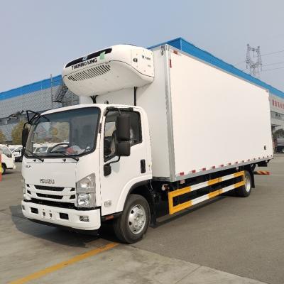 China Neuer ISUZU Kühlwagen mit CARRIER THERMO KING Kühleinheit zu verkaufen