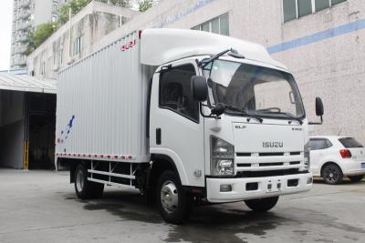 China GVW 3500kg japonês Isuzu KV100 115hp Light Cargo Box Van Truck com 2 toneladas 3 toneladas de carga caminhão à venda