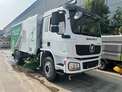 Κίνα Shacman 4x2 16 Cubic Road Sweeper Προηγμένο φορτηγό σαρωτή με υψηλής πίεσης σπρέι νερού και ακροφύσιο αναρρόφησης για περιοχές υψηλής κυκλοφορίας προς πώληση