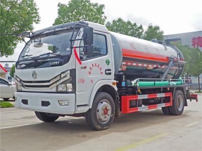 China 4x2 chinesischer Dongfeng 6000 Liter Abwassersauger zu verkaufen