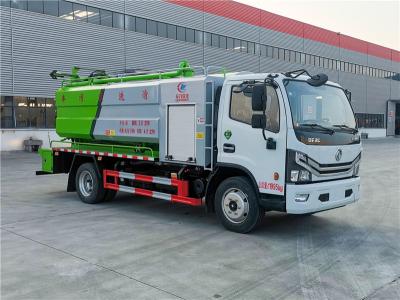 China 4x2 Chinesische Dongfeng 10000 Liter Vakuum Abwasserreinigung und Saugfahrzeug mit Wasserbehälter und Abwasserbehälter zu verkaufen