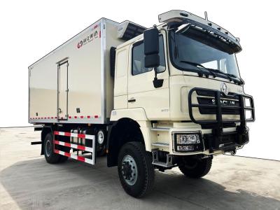 China 15 toneladas de camión todoterreno 4x4 SHACMAN F3000 camioneta frigorífica en venta