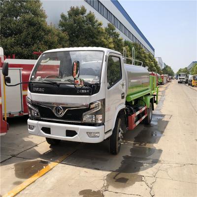 중국 4X2 EUOR 6 DONGFENG 126HP 5000 리터 물 탱크 물 카트 물 차량 판매용