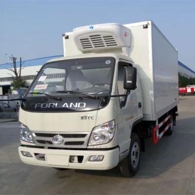 Chine 3 TONNES EURO 2 FORLAND LHD DIESEL Camion réfrigéré à vendre