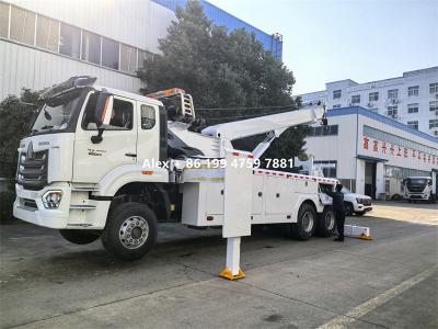 China 20 TONS 360 DEGREE CONTINUOUS ROTATION WRECKER BODY ROTATOR WRECKER TOW TRUCK for sale