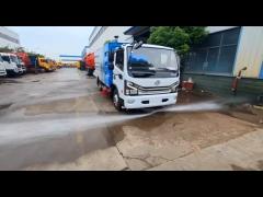 10 cbm high pressure road sweeper truck