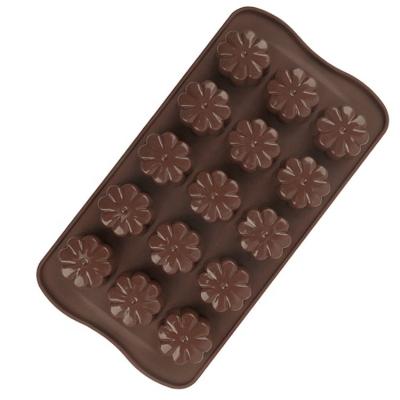 China Flower Viable Chocolate Candy Molds High Temperature Resistant Silicone for sale