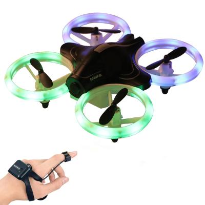 China RC Hobby Mini Hand Sensor Control Drone Hand Gesture Control Drone Watch Control UFO Drone for sale