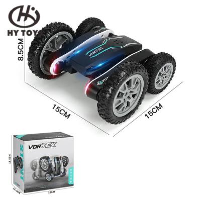 China RC Model 2.4G Double Sided Flip Flop Remote Control Toy 360 Rolling Toys Butterfly Rotating Cars for sale