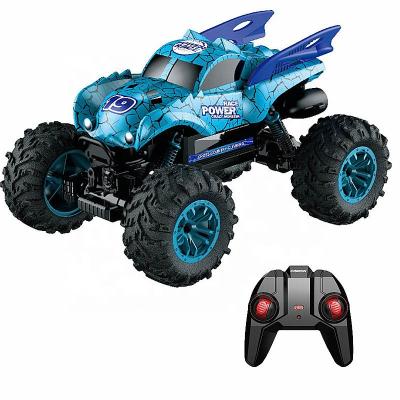 China RC Model Remote Control RC Car Toy 1:12 Four-Way Climbing 2.4G Car With Jet Machine Drive Stunt RC Car for sale